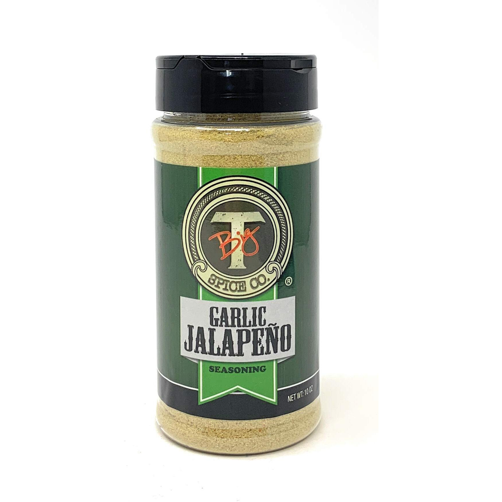 Big T Spice Co. (Garlic Jalapeno Seasoning),10 Ounce (Pack Of 1)