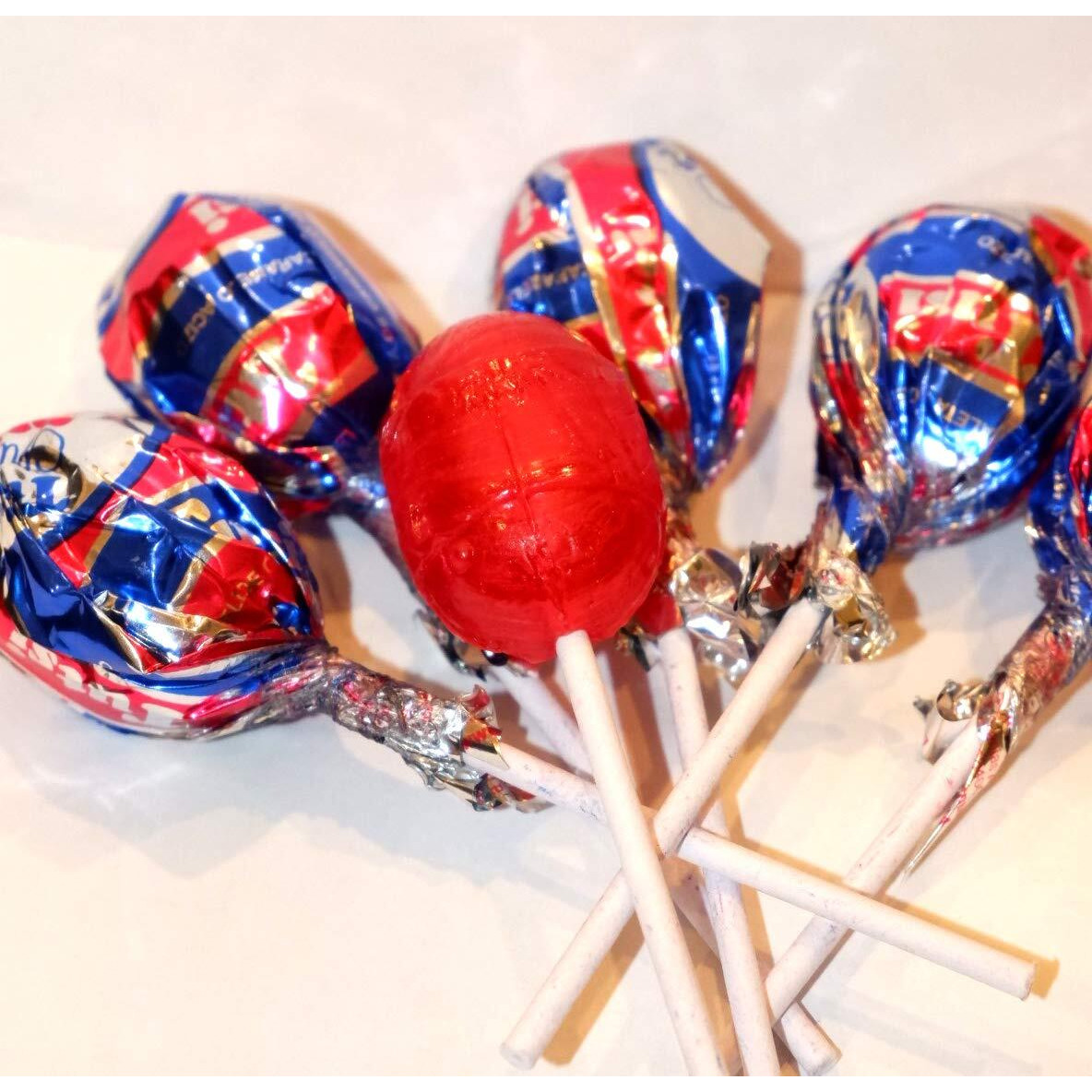 Tutsi Pop La Original Mexican Candy Pops With Cherry Flavor With Tutti Frutti Gum Center, 21.2 Oz