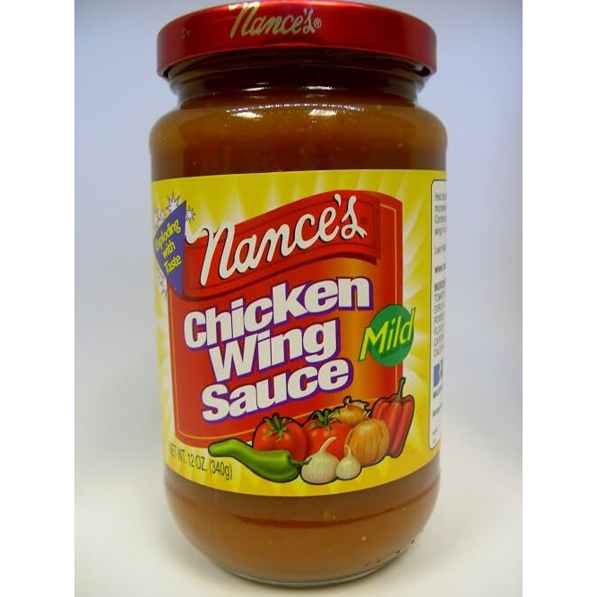 Nance's Mild Chicken Wing Sauce (Pack Of 3) 12 Oz Jars