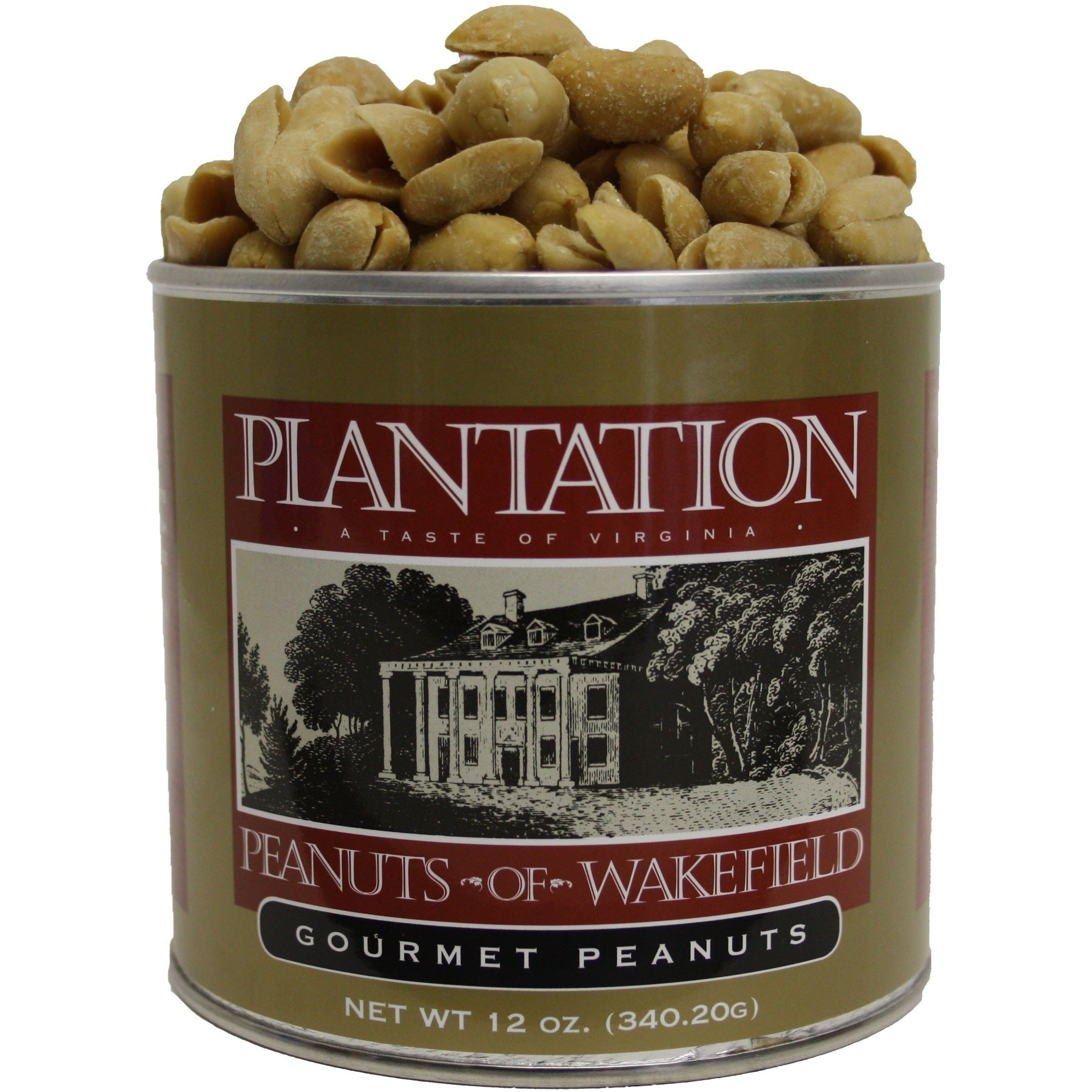 Gourmet Salted Peanuts 12 Ounce Tin