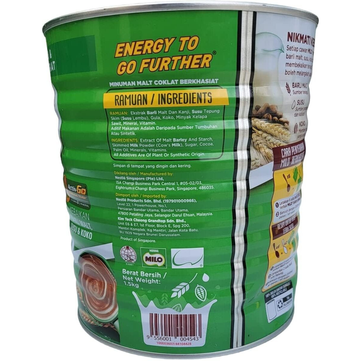 Nestle Milo Pilih Champion Mix