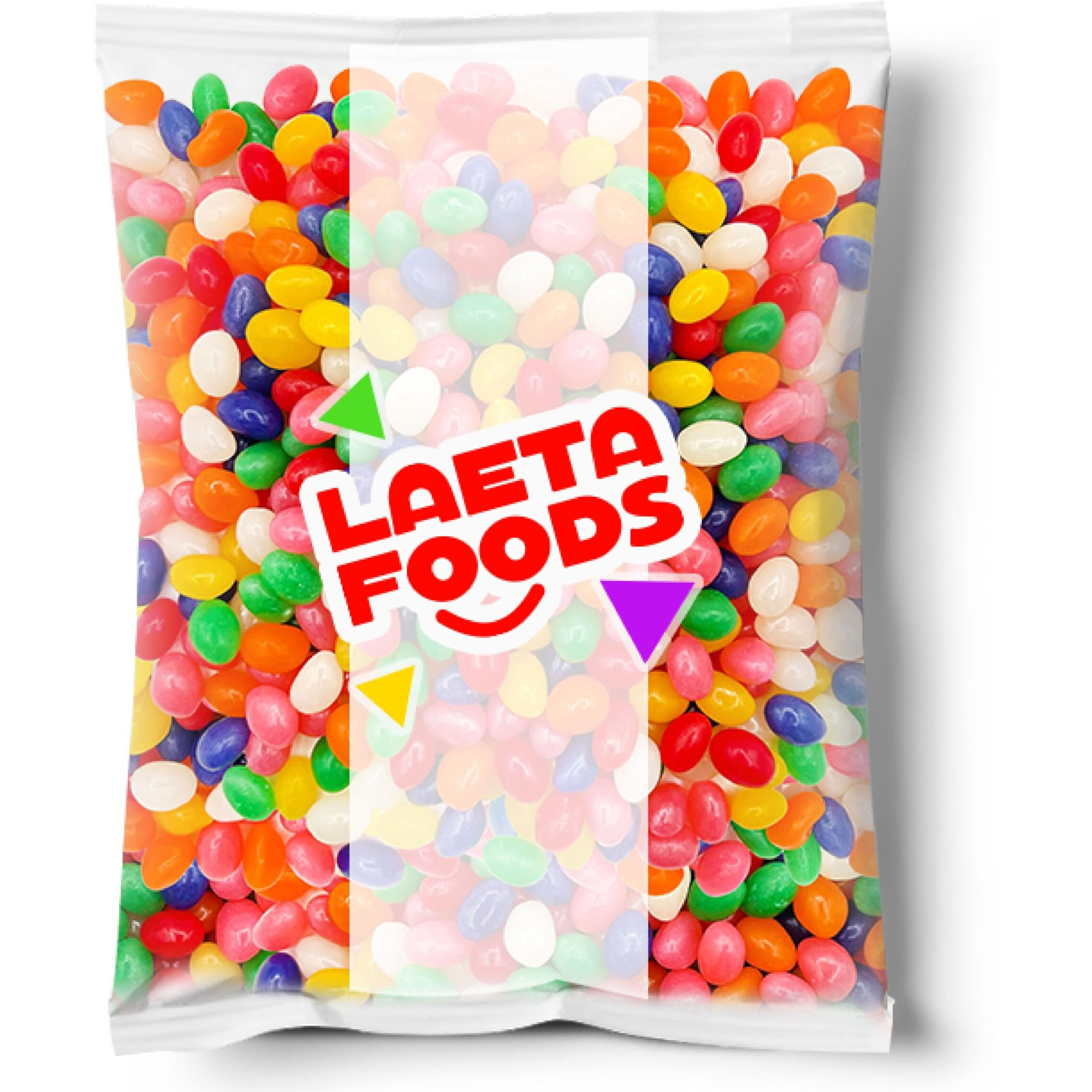 Classic Jelly Beans Candy Assorted Fruit Flavors (3 Pound Bag)