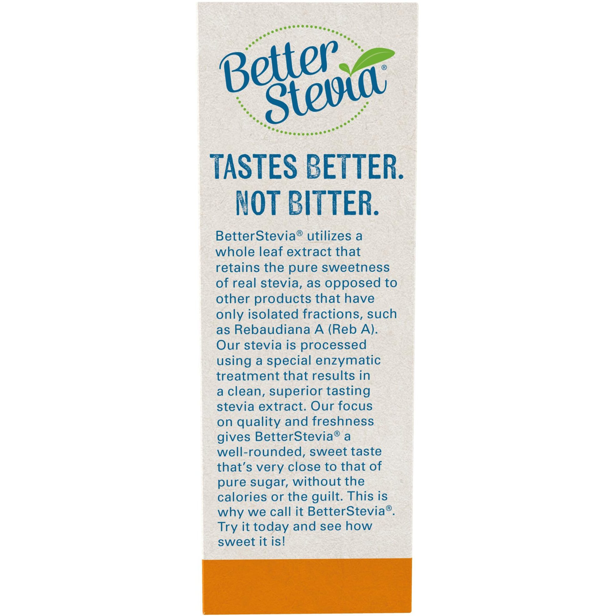 Now Foods Betterstevia Zero-Calorie Granulated Sweetener Packets, Keto Friendly, Suitable For Diabetics, No Erythritol, 100 Packets