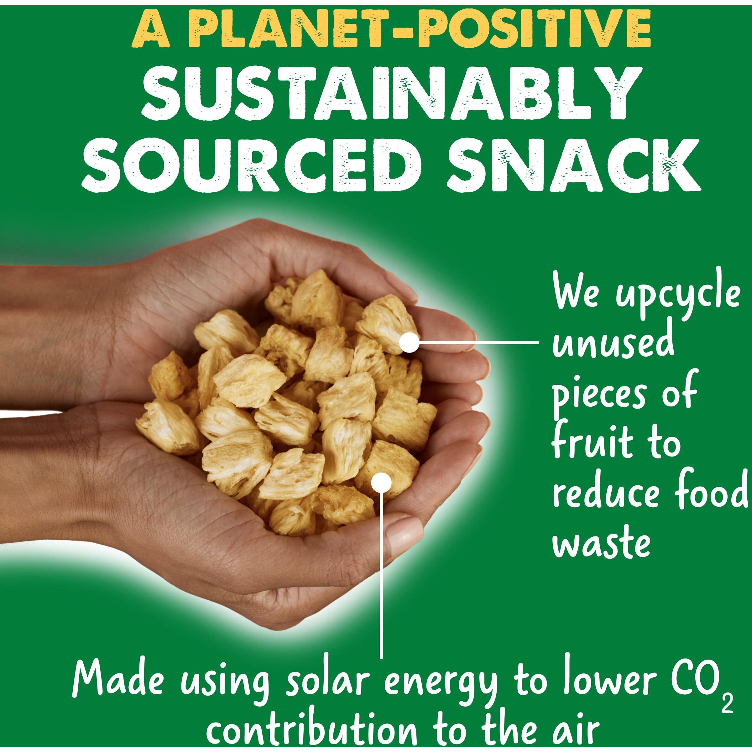 Dole Good Crunch Pineapple Dried Fruit Bites, Gluten Free & Vegan Snack, 0.5 Ounce (Pack Of 12)