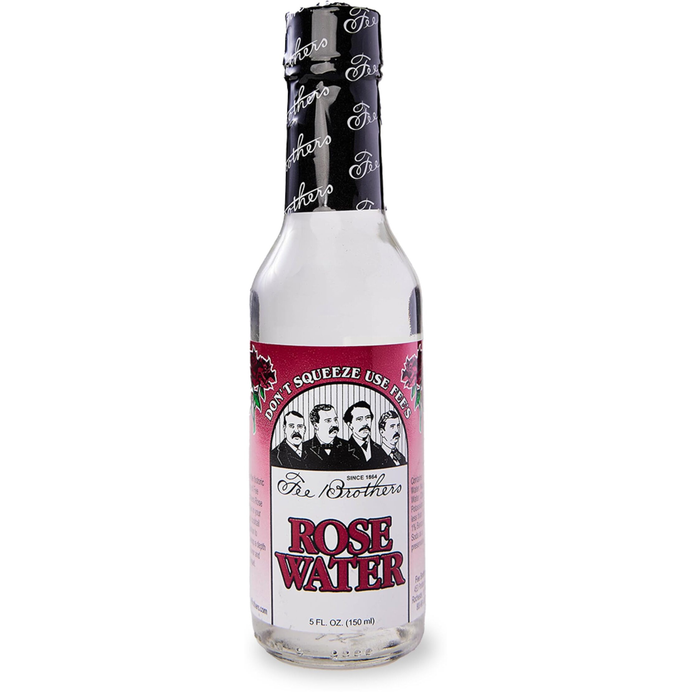 Fee Brothers Rose Botanical Water - Cocktail Mixer, Aromatic Spirit And Floral Flavoring Extract, 5 Fl Oz