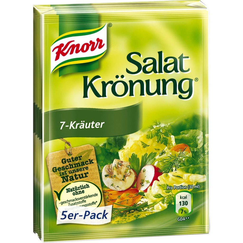 Knorr 7 Krauter Salad Dressing - 5 Pcs