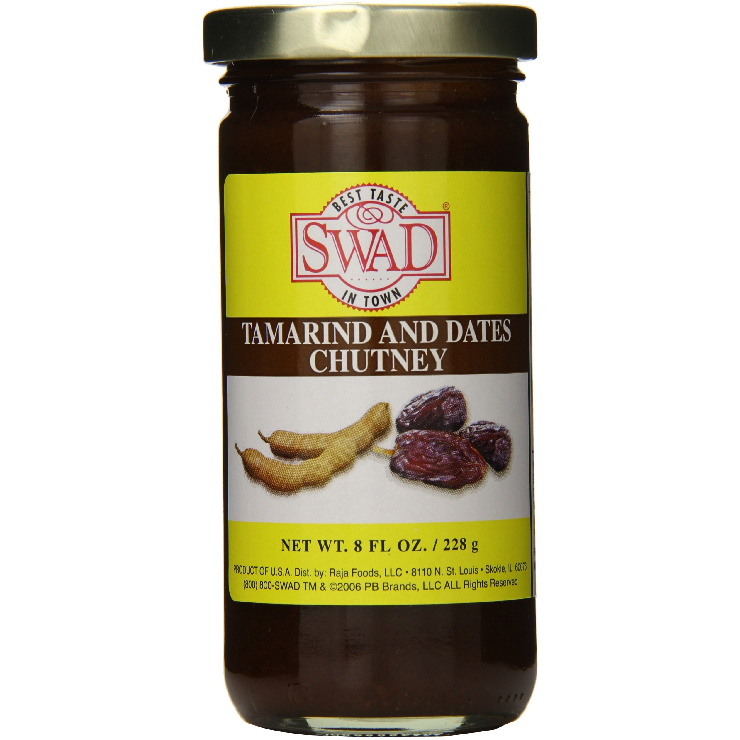 Swad Tamarind And Dates Chutney, 8 Ounce