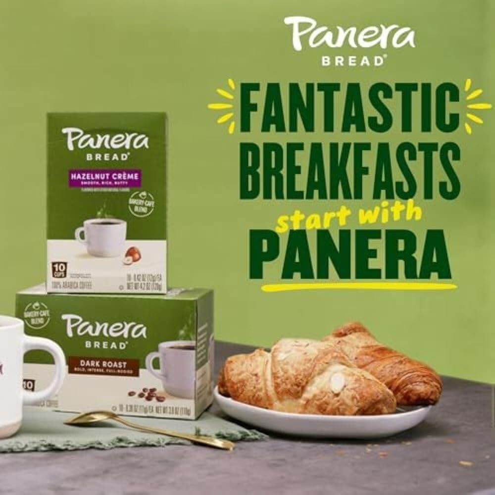 Panera Bread, Cups Light Roast Coffee, 0.42 Ounce, 10 Count