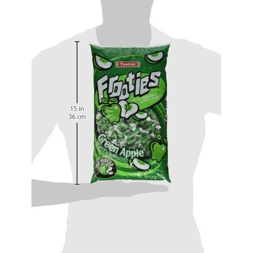 Tootsie Rolls Frooties Green Apple Candy (360 Count)