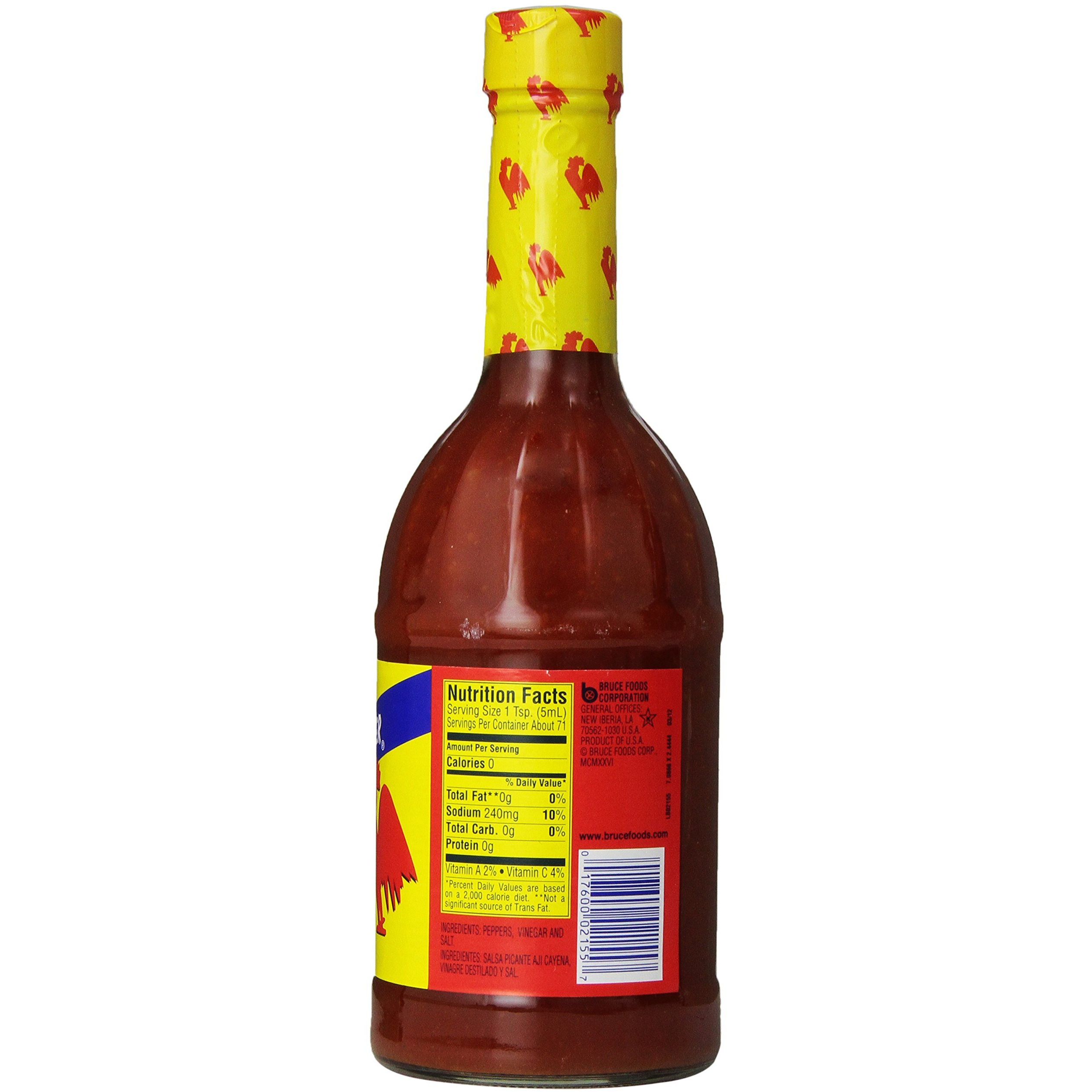 Red Rooster Louisiana Hot Sauce 12 Oz