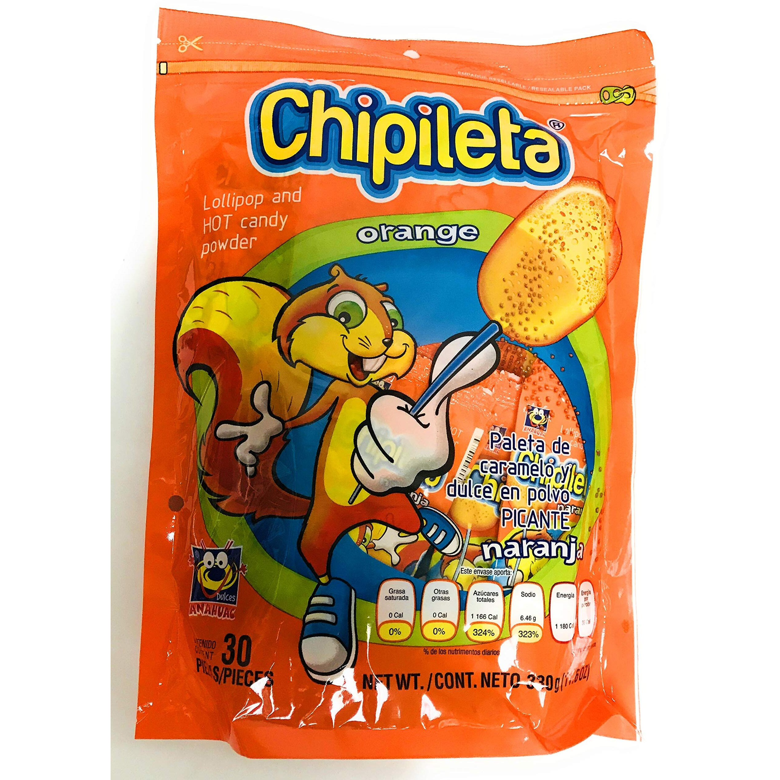 Chipoleta Mix Lollipop And Hot Candy Powder