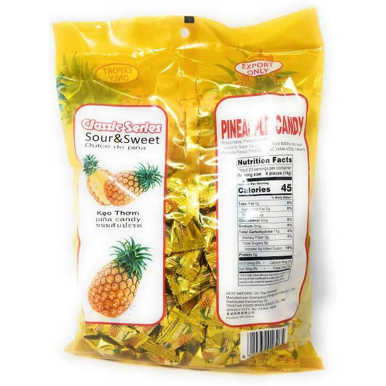 Classic Series Pineapple Candy 350G, 3 Pack