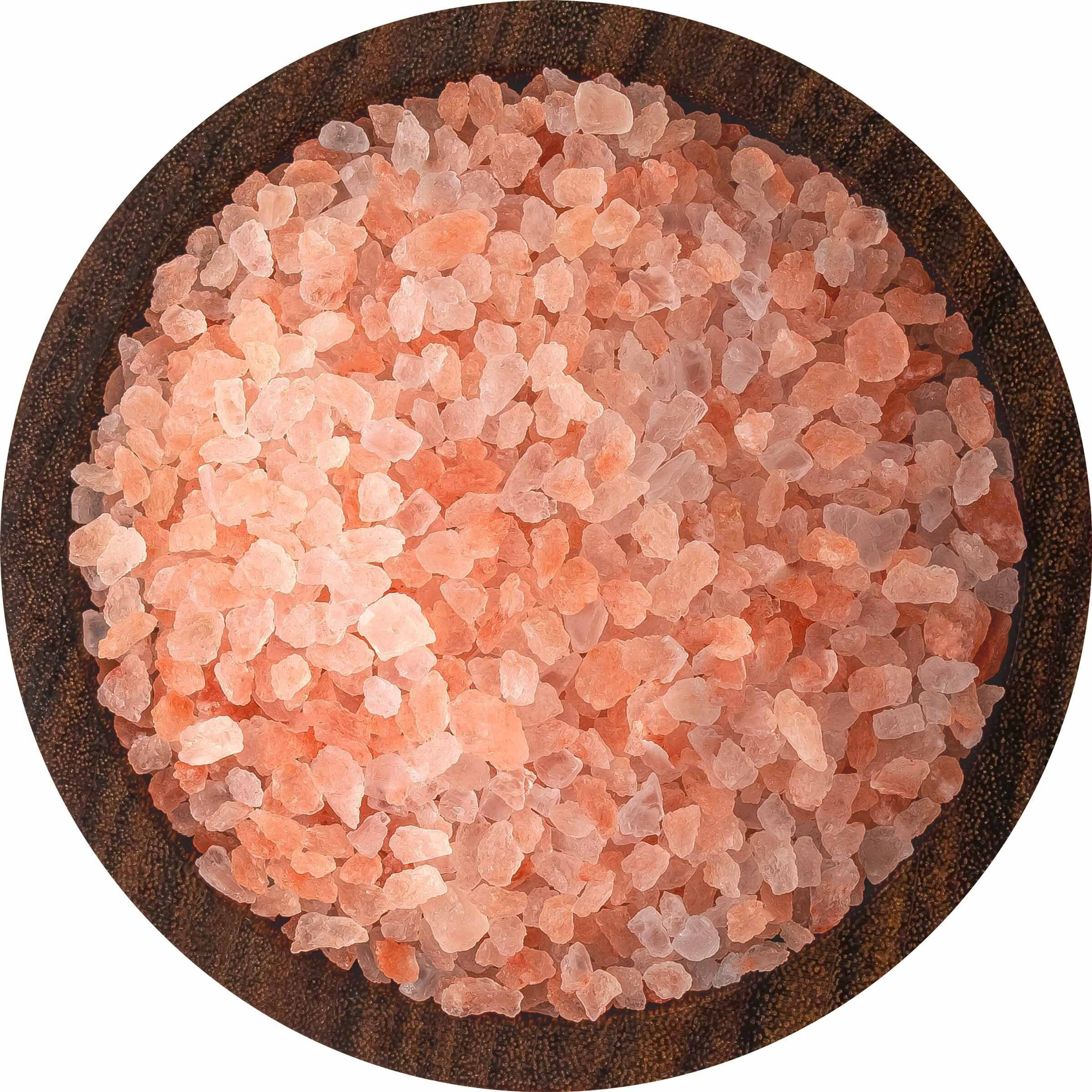 Only Himalayan Pink Salt For Grinder Refill, Organic, Unrefined, Kosher Salt Coarse Grain And Naturally Lower In Sodium, With 84 Trace Minerals And An Earthy, Sweet Flavor, 7 Oz Resealable Bag