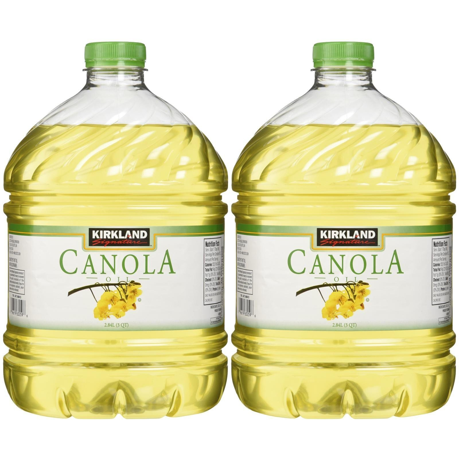 Kirkland Signature 100% Pure Canola Oil - 3 Qt - 2 Ct