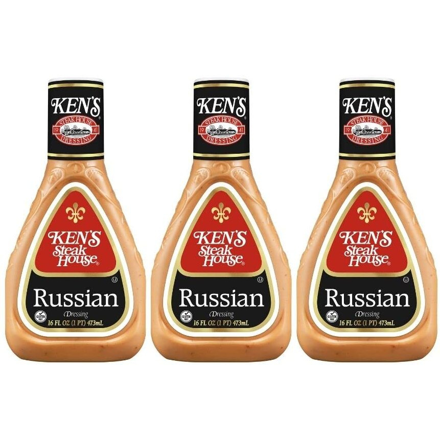 Ken's Steak House Russian Dressing (16 Ounce, Pack Of 3)