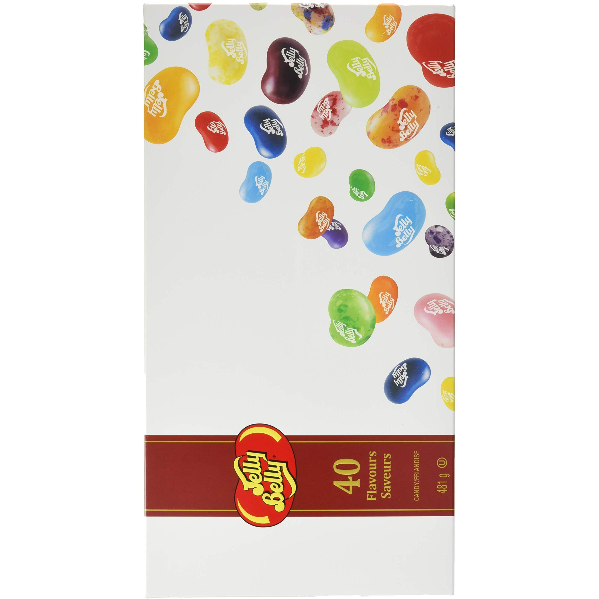 Jelly Belly Jelly Beans Giftbox, 40 Flavors, 17-Oz