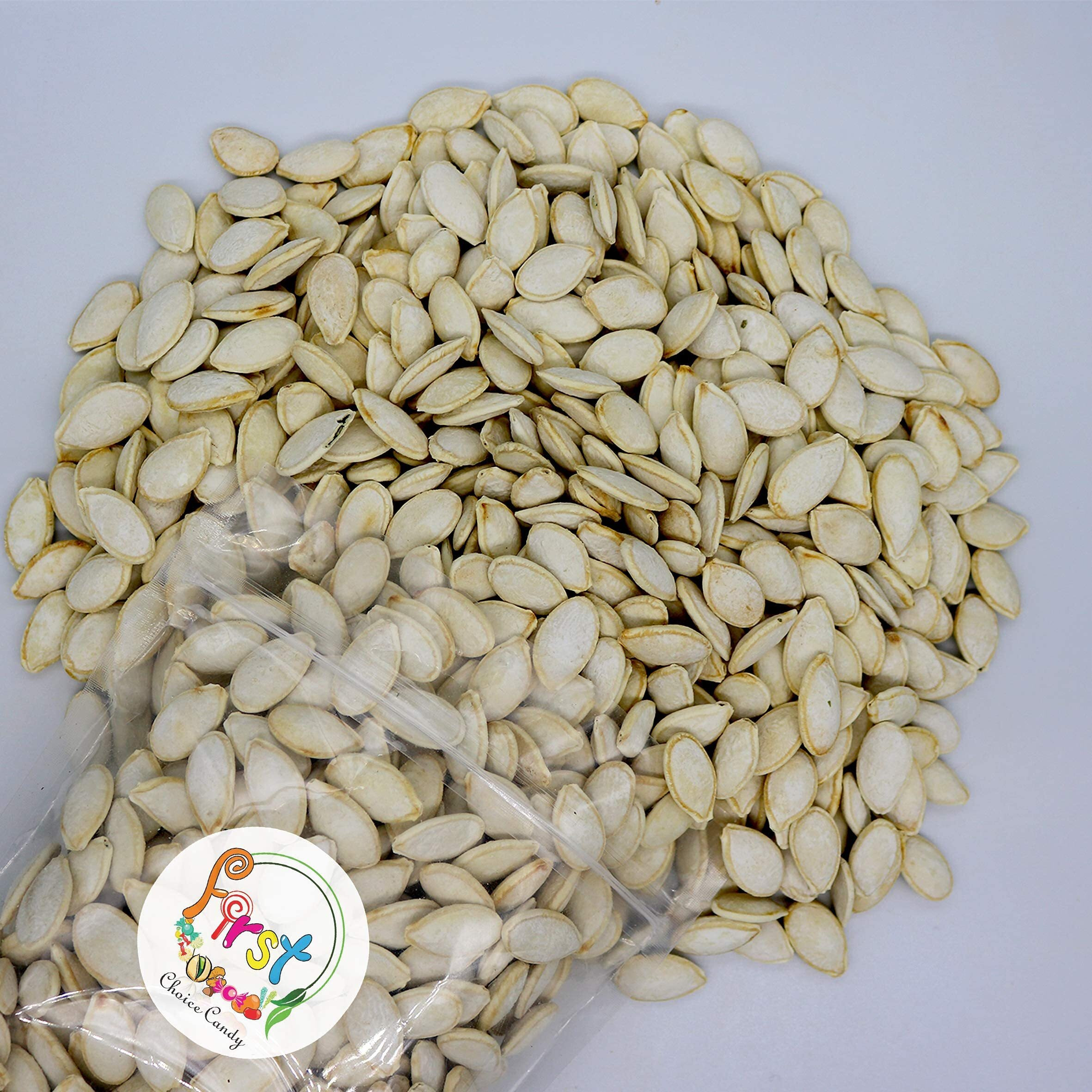 Firstchoicecandy Roasted & Salted Pumpkin Seeds In Shell Squash Seed 5 Lb