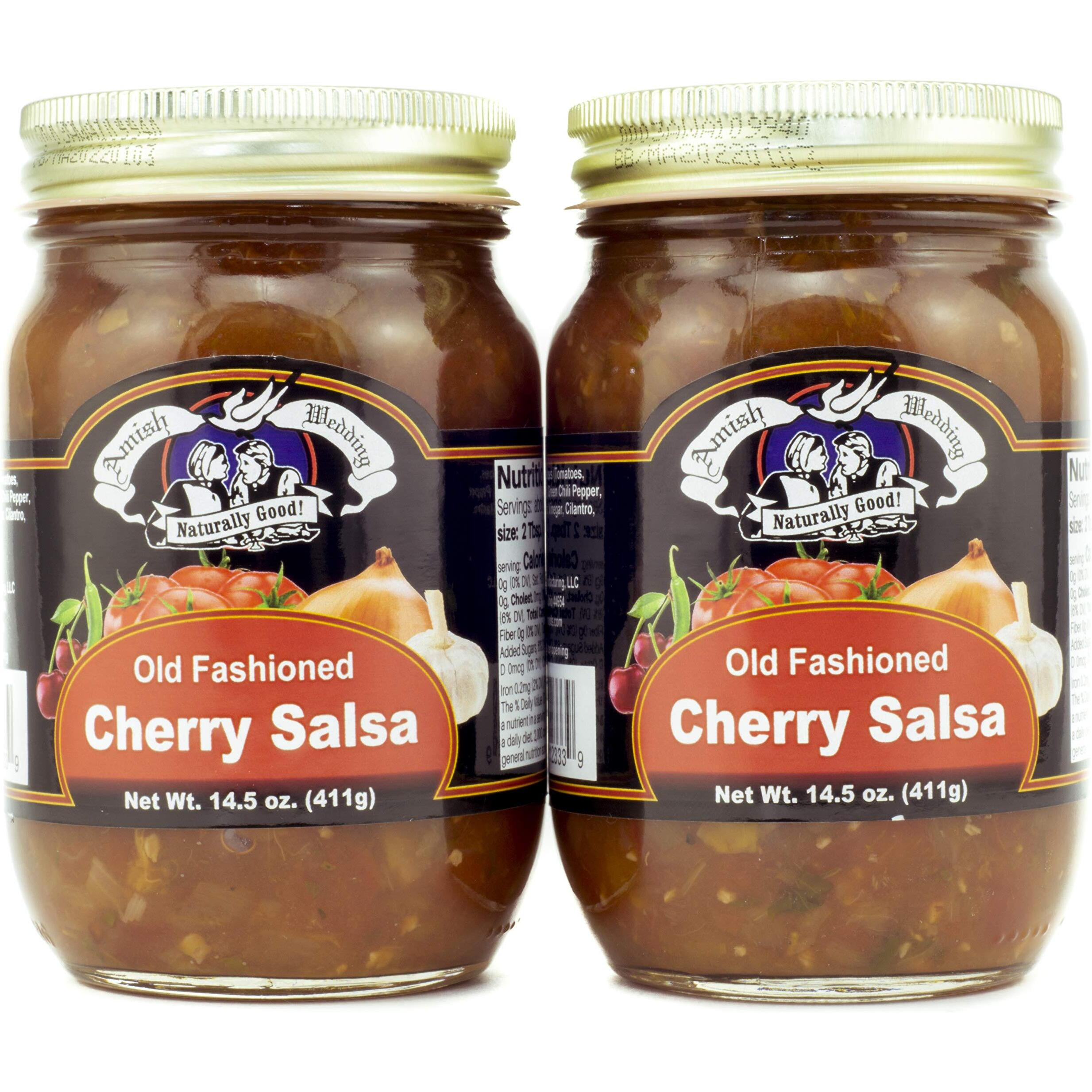 Amish Wedding Cherry Salsa 14.5 Ounces (Pack Of 2)