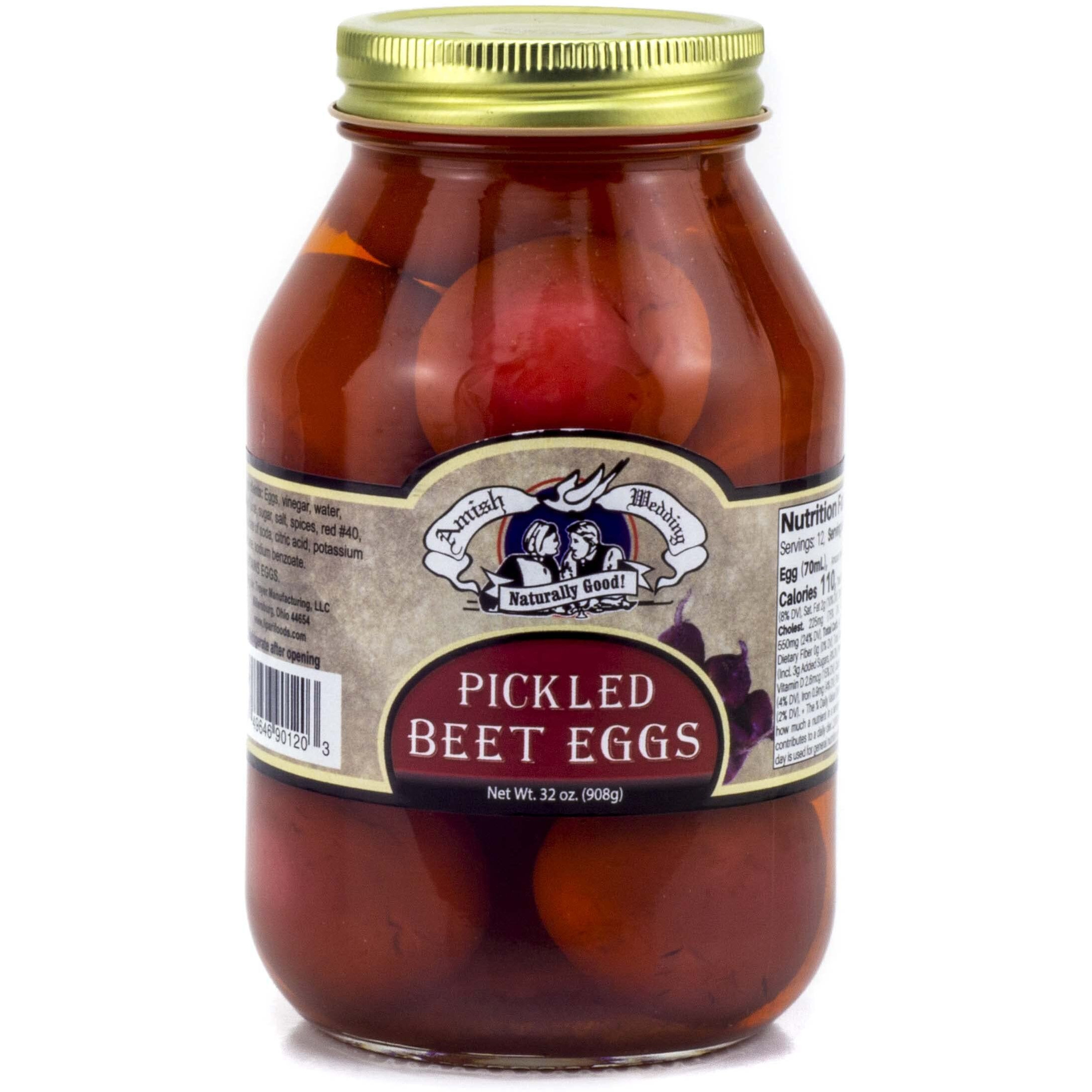 Amish Wedding Pickled Beet Eggs 32Oz (Pack Of 2)
