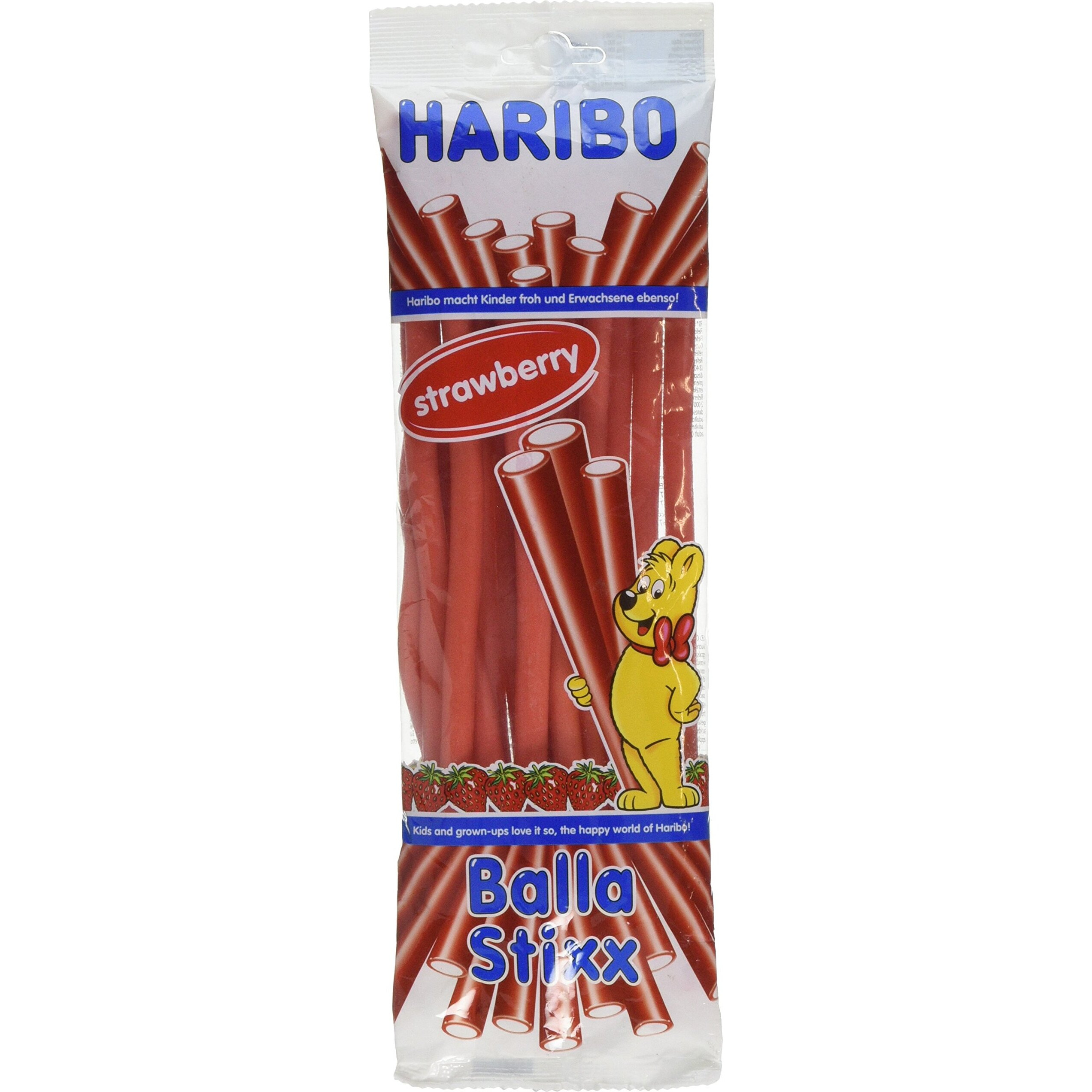 Haribo Balla Stixx Strawberry 160G