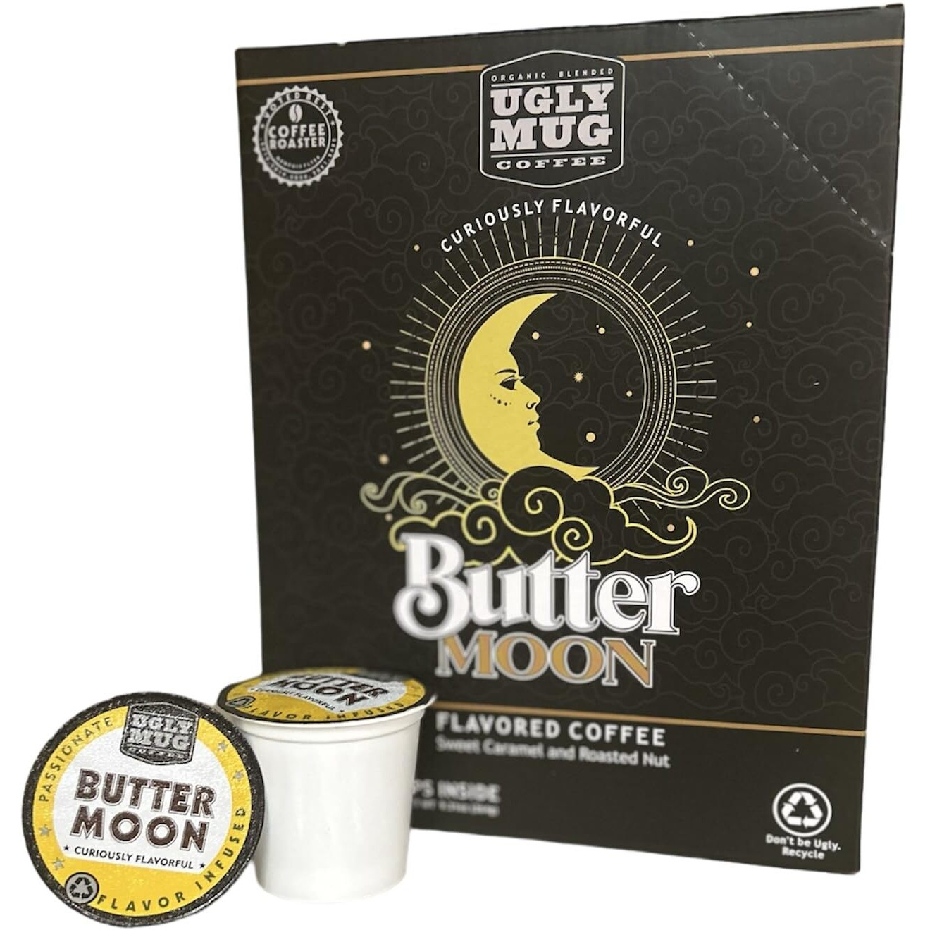 Ugly Mug Coffee Flavored Single Serve Ugly Cups | Buttermoon, 96 Pack