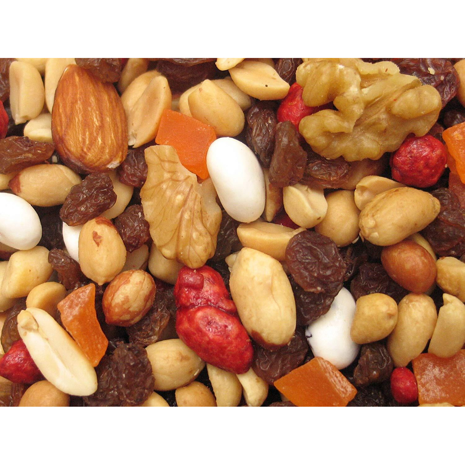 Yupik Camp Trail Mix, 2.2 Lb, A Mix Of Raisins, Papaya, Almonds, Peanuts, Walnuts, Yogurt Covered Raisins, And Candy Covered Peanuts, Pack Of 1