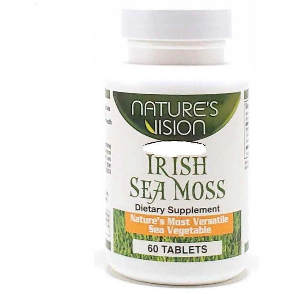 Nature's Vision Organic Irish Sea Moss 60 Caps