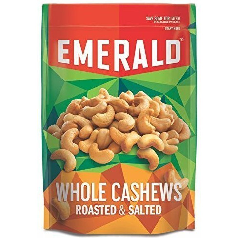 Emerald Nuts Combo Variety Pack Featuring Whole Cashews & Salty Sweet Mixed Nuts | 5 Oz Resealable Bags | Kosher Certified, Non-Gmo, Contains No Artificial Preservatives, Flavors Or Synthetic Colors