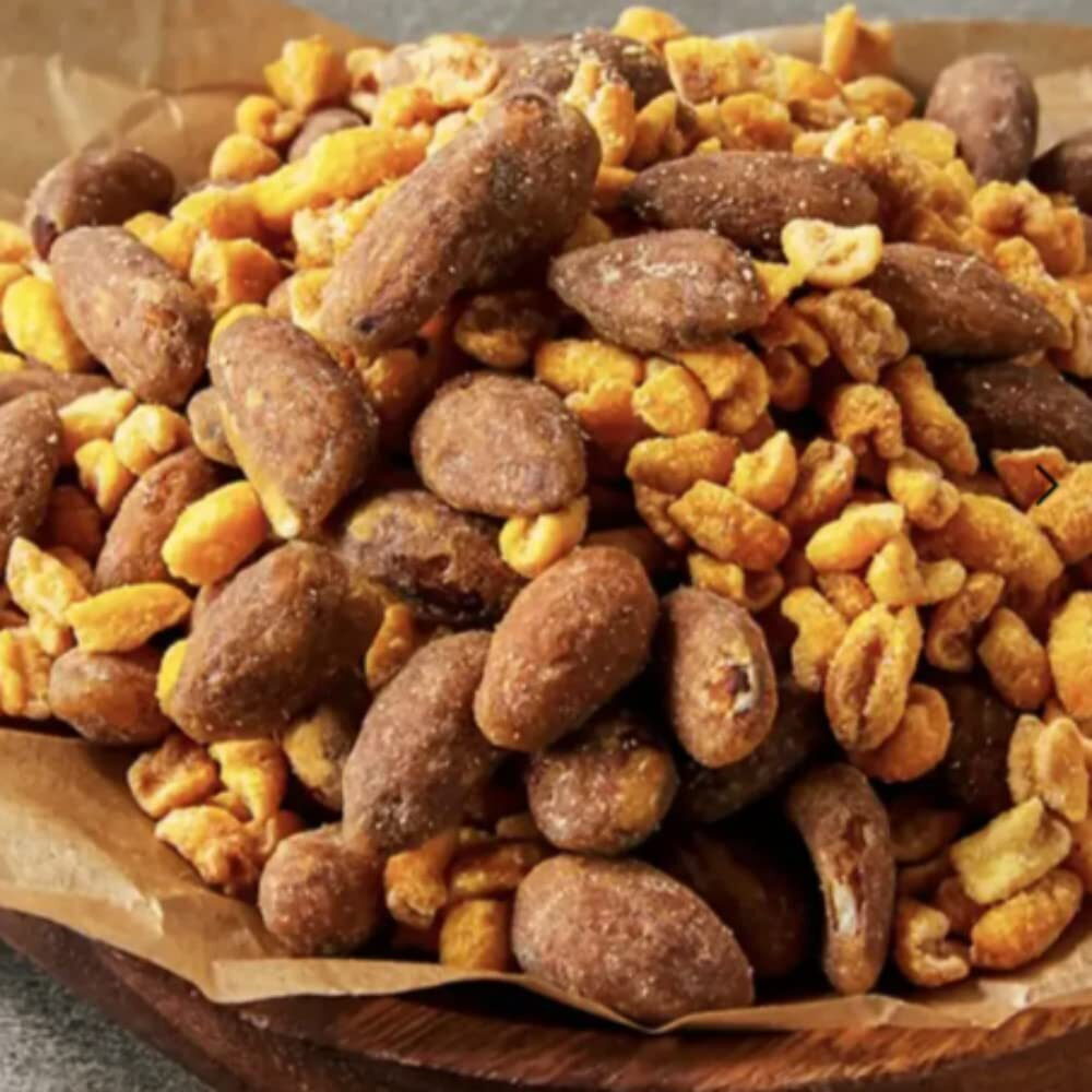 Gilim Hbaf Korean Seasoned Almonds (Baked Corn, 1 X 210 Gram Pack)