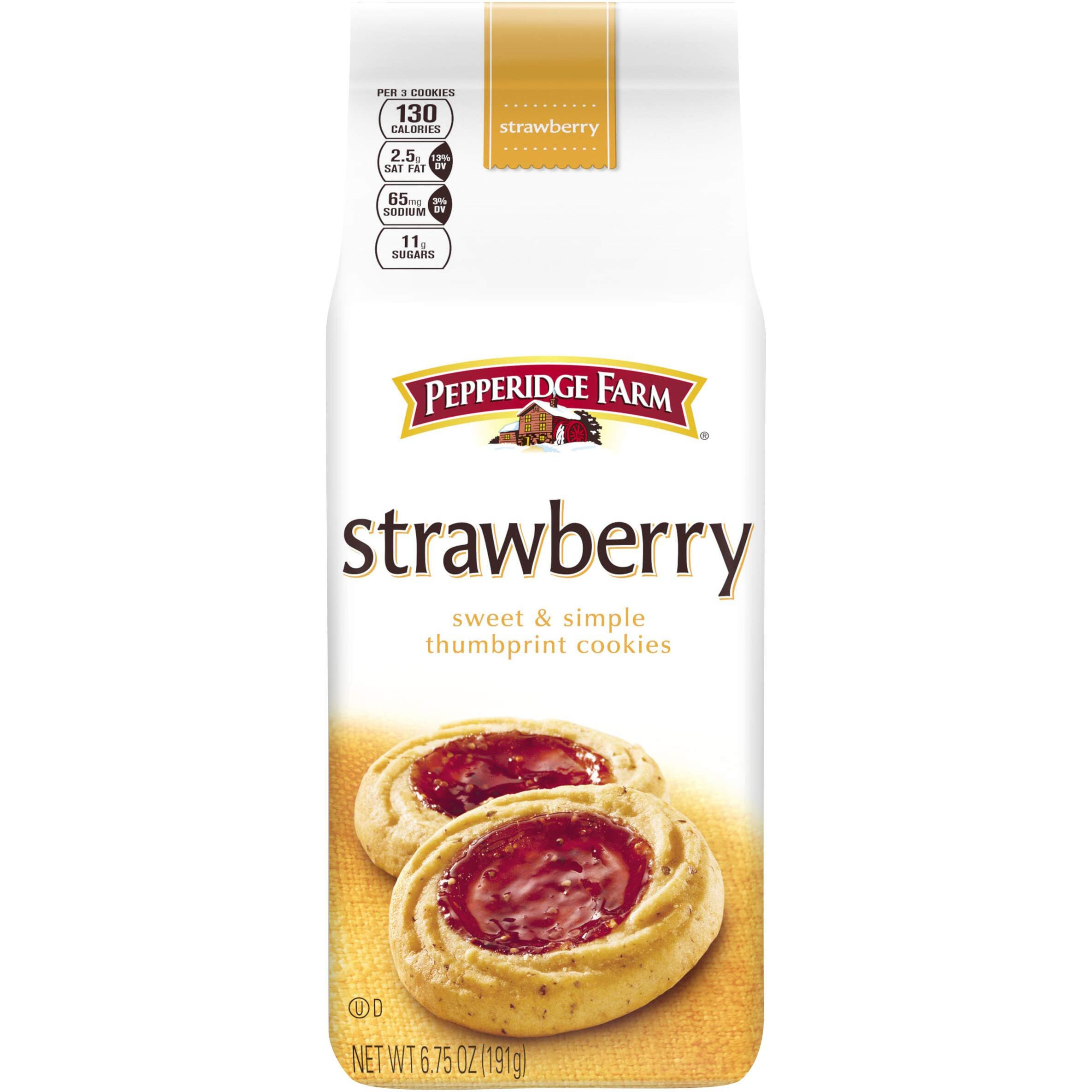 Pepperidge Farm, Verona Strawberry Cookies, 6.75Oz Bag (Pack Of 4)
