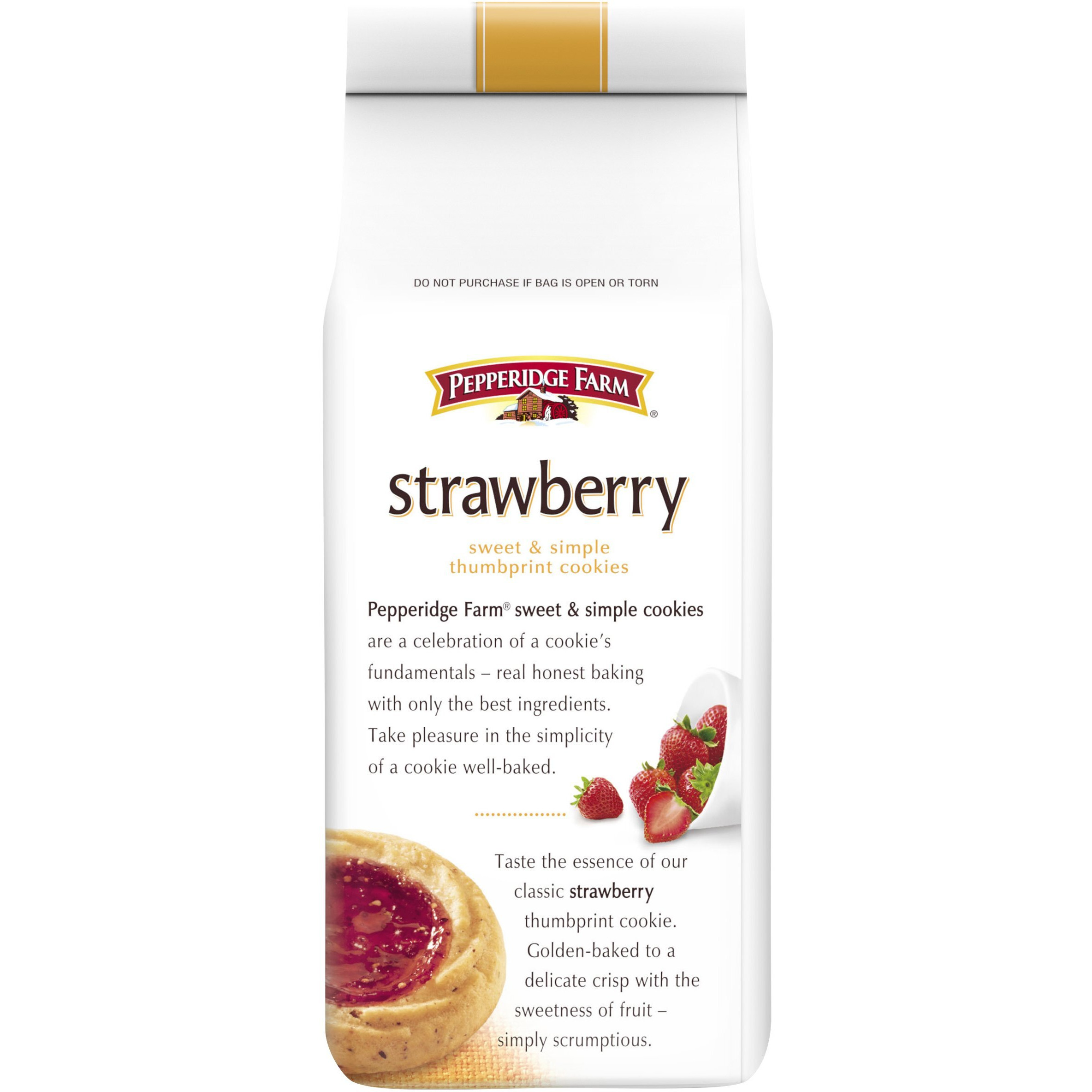 Pepperidge Farm, Verona Strawberry Cookies, 6.75Oz Bag (Pack Of 4)