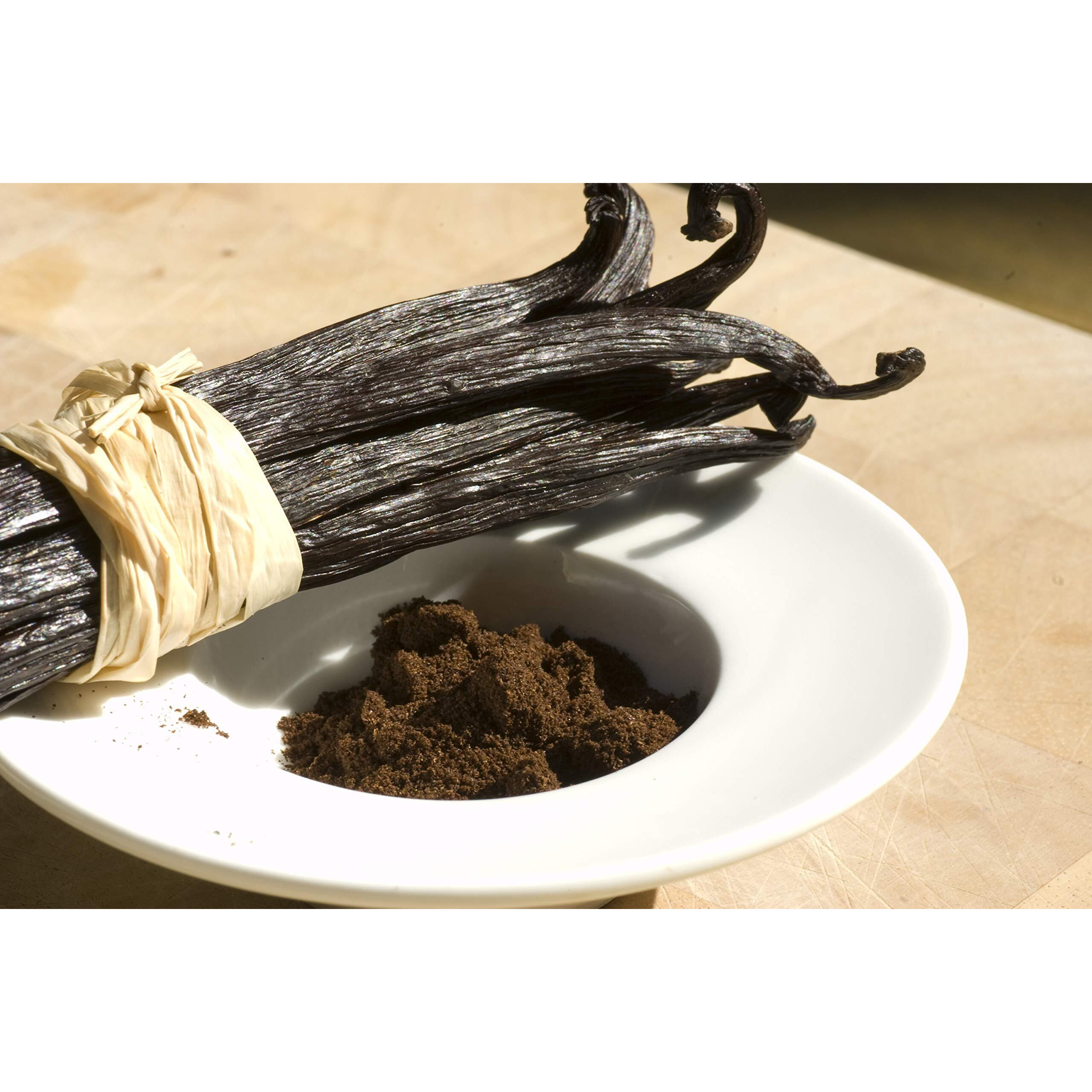 Vanilla Bean Powder - 100% Pure Ground Madagascar Vanilla Powder - For Cooking, Baking, & Additional Flavoring - Add To Coffee, Tea, Yogurt, & Shakes - Raw, Unsweetened, No Fillers Or Additives - 1 Lb