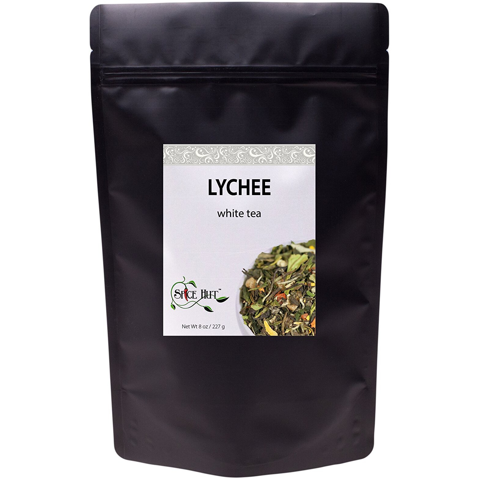 Lychee White Tea Loose Leaf, Low Caffeine, High Antioxidants, Hot & Iced White Tea | 8Oz Bulk Tea, 80-100 Cups | The Spice Hut, First Sip Of Tea