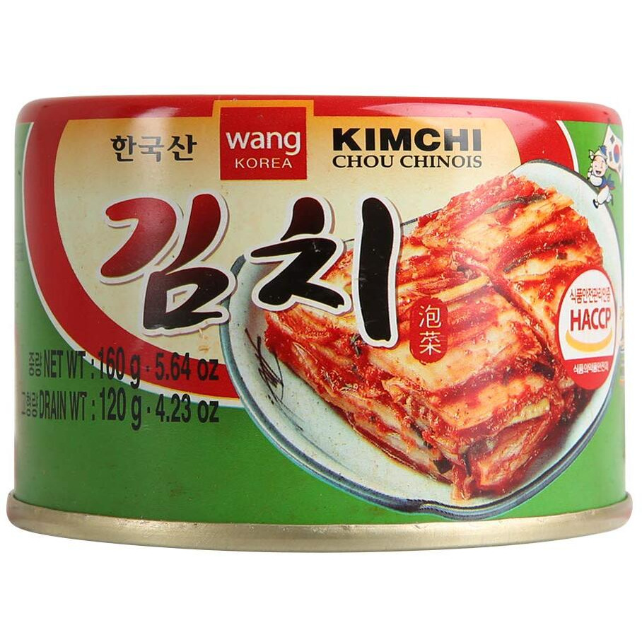 Wang Korean Canned Kimchi, 5.64 Ounce, Pack Of 12