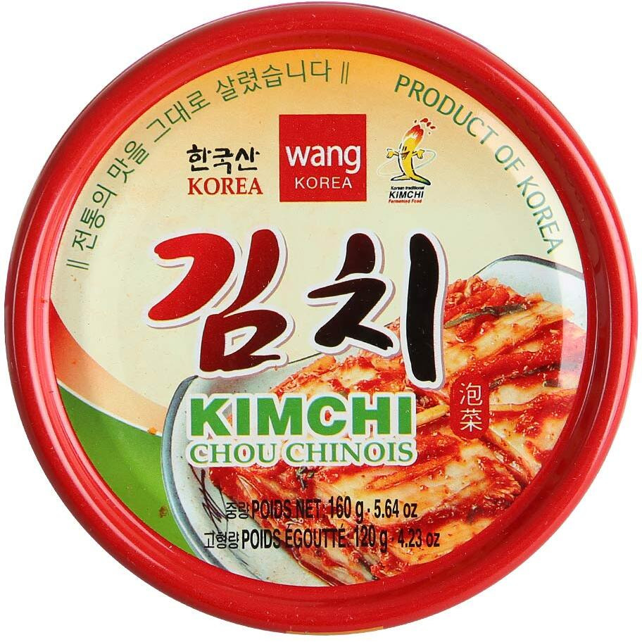 Wang Korean Canned Kimchi, 5.64 Ounce, Pack Of 12