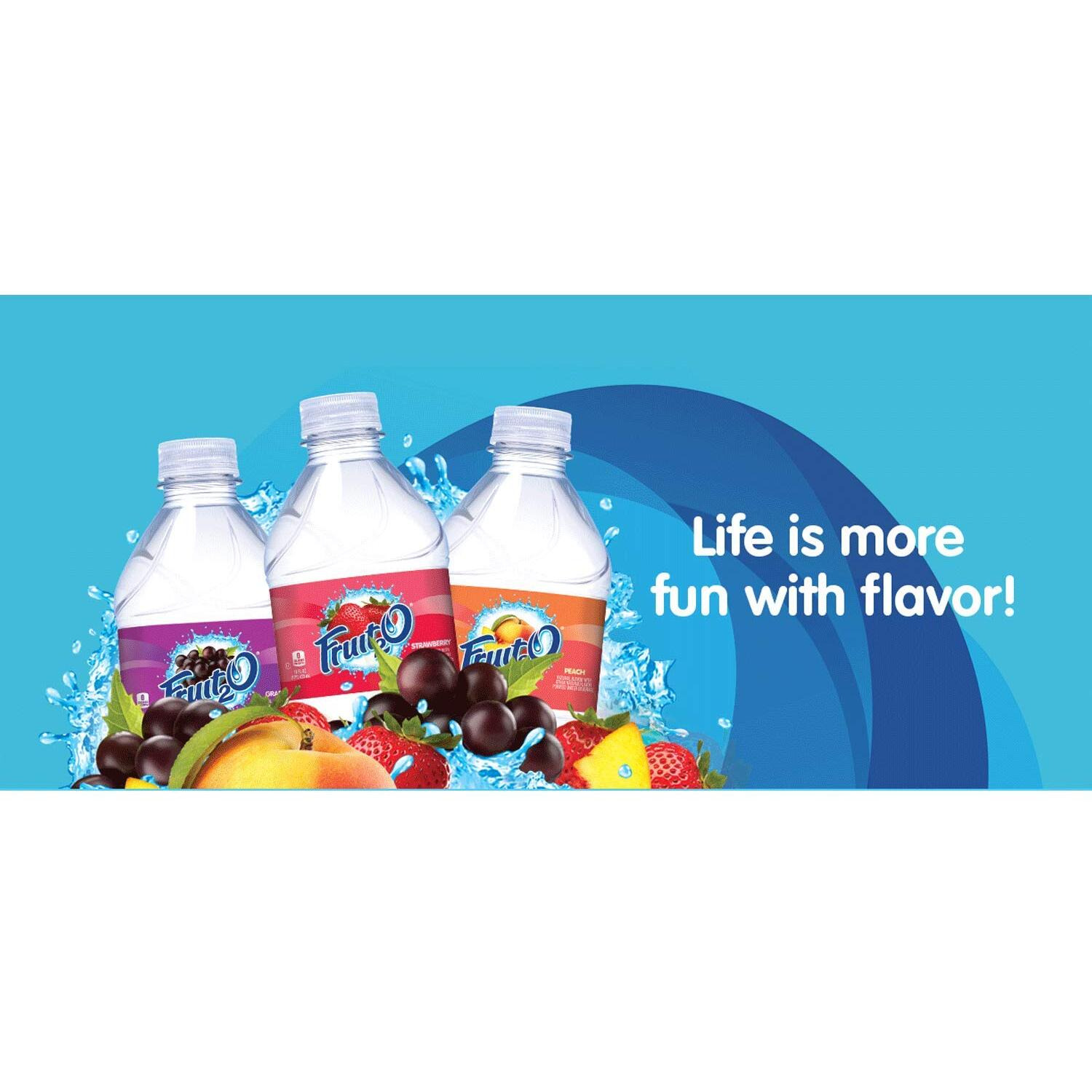 Fruit2O Zero Calorie Flavored Water, Cherry, 6 Count (Pack Of 4)