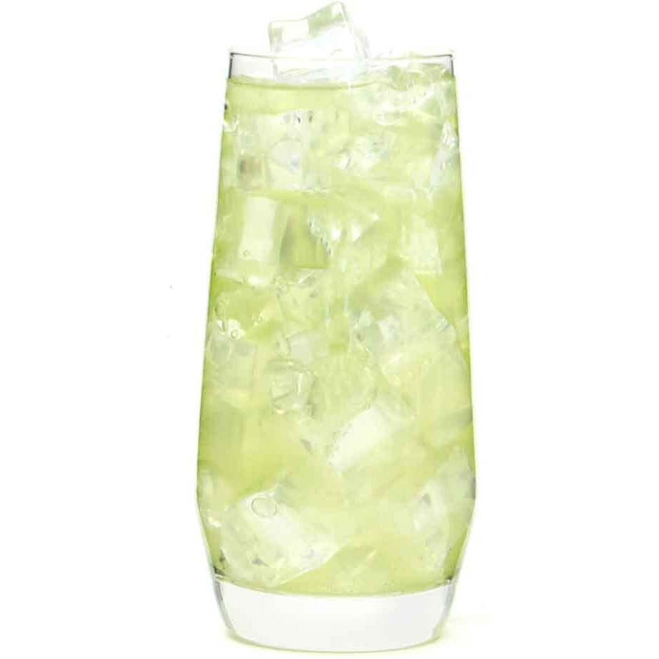 Green Drink Powder Cucumber Cilantro Honey Refresher Natural Superfood 12Oz Great For Loaded Tea Bubble Tea