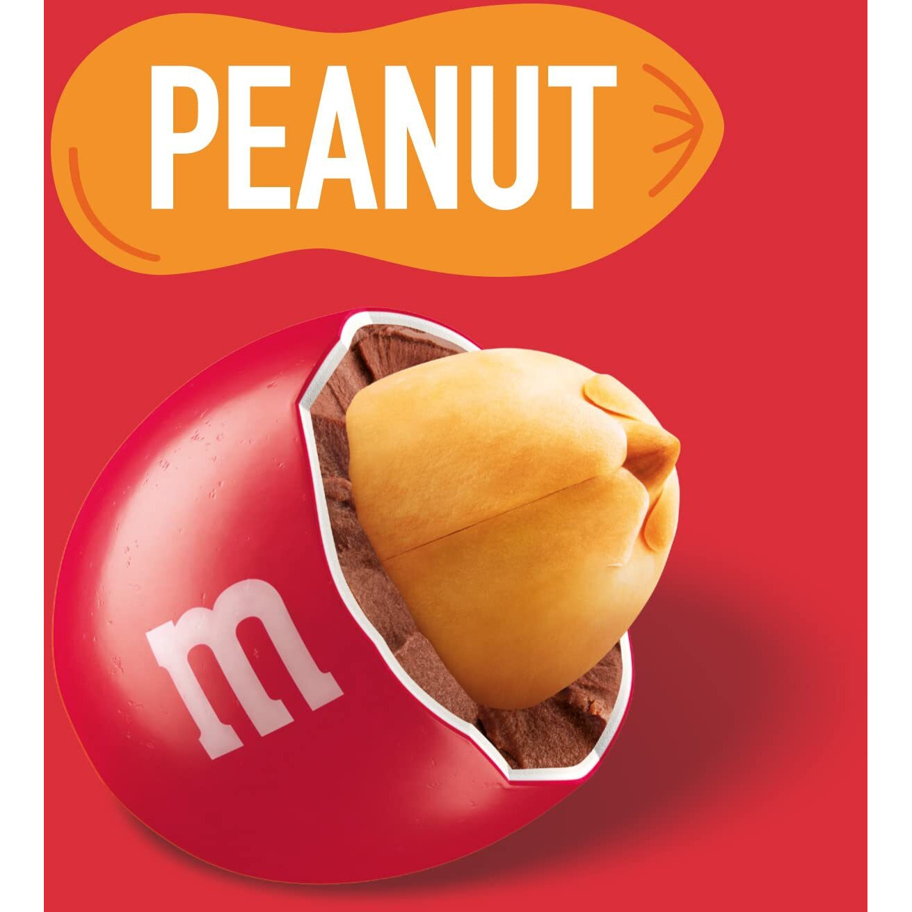 M&Ms Peanut Red Chocolate Candy - 2Lbs Of Bulk Candy In Resealable Pack For Graduation, Wedding, 4Th Of July, Candy Buffet, Birthday Parties, Theme Meetings, Candy Bar, Sweet Stuff For Diy Party Favors Or Edible Decoration