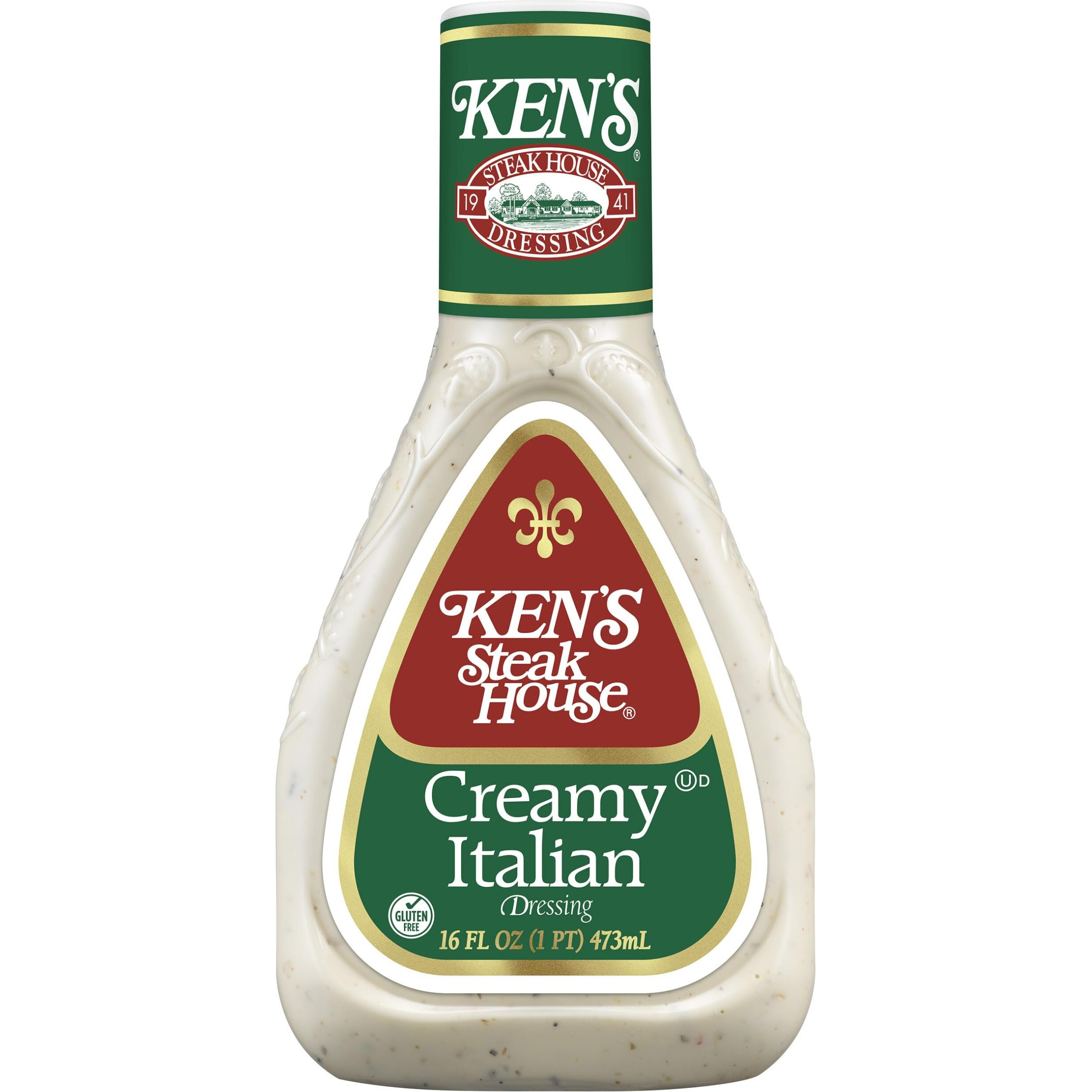 Ken's Steak House Creamy Italian Dressing,16 Fl Oz (Pack Of 4)