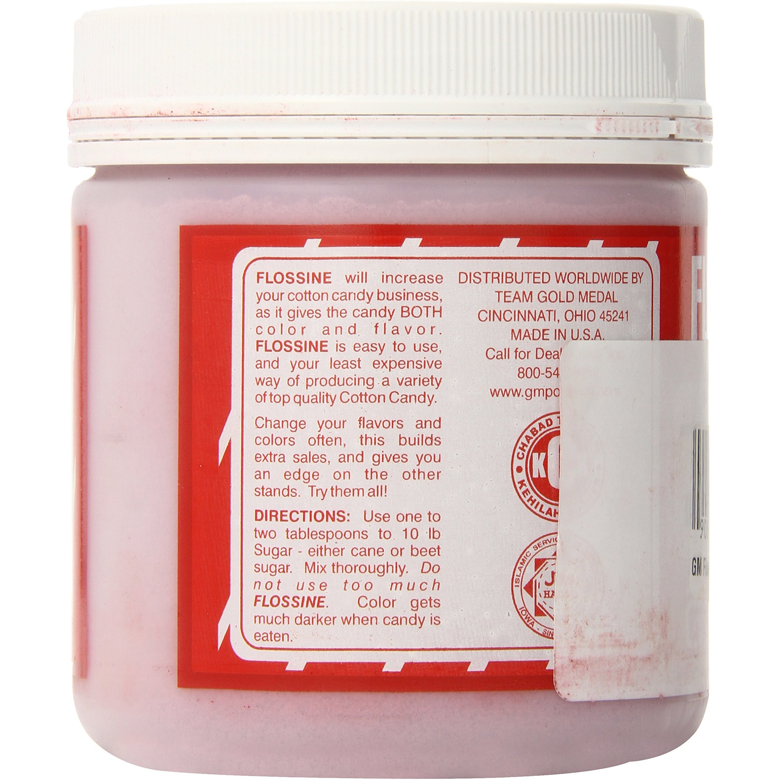Gold Medal Flossine Can, Strawberry