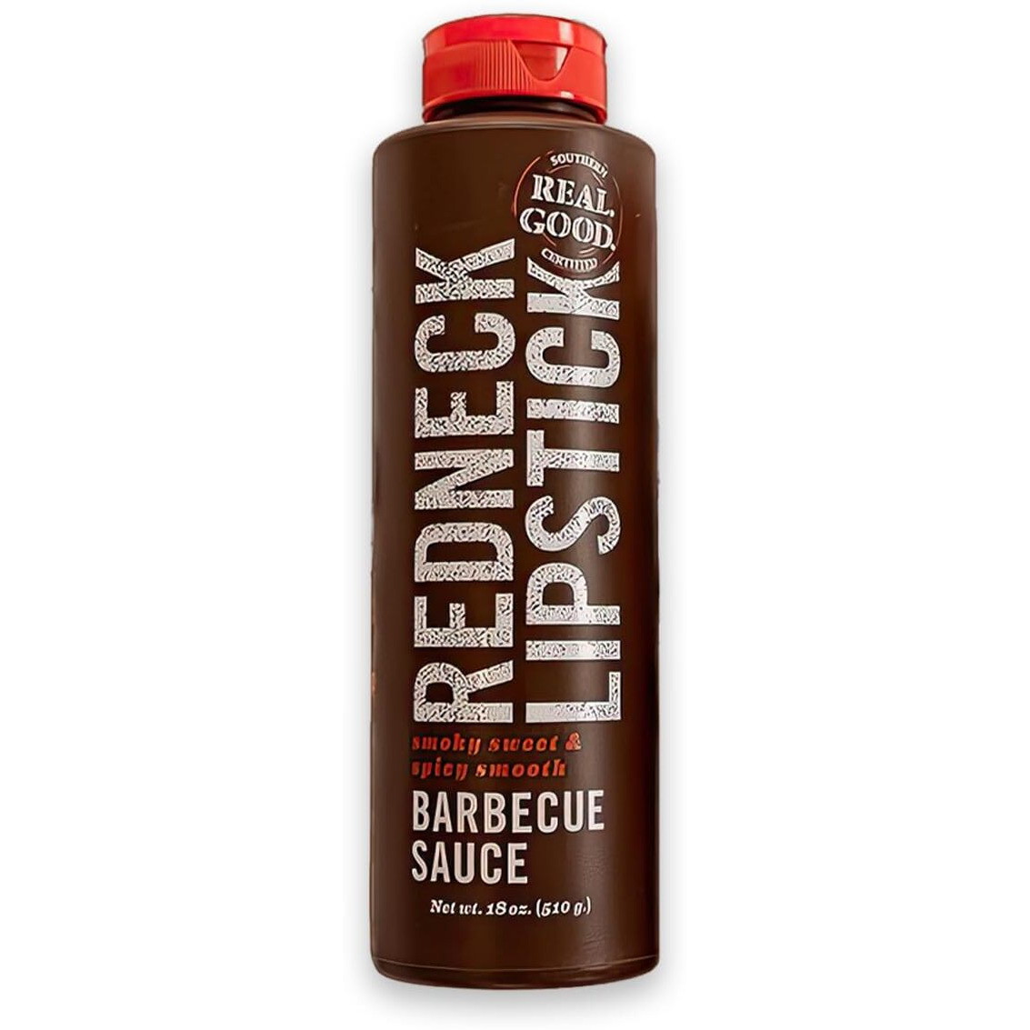 Redneck Lipstick Original Bbq Sauce, Smoky Sweet And Spicy Smooth, Ideal For All Recipe, Bbq Game With Authentic American Flavor, 1 Pack (18 Ounce)
