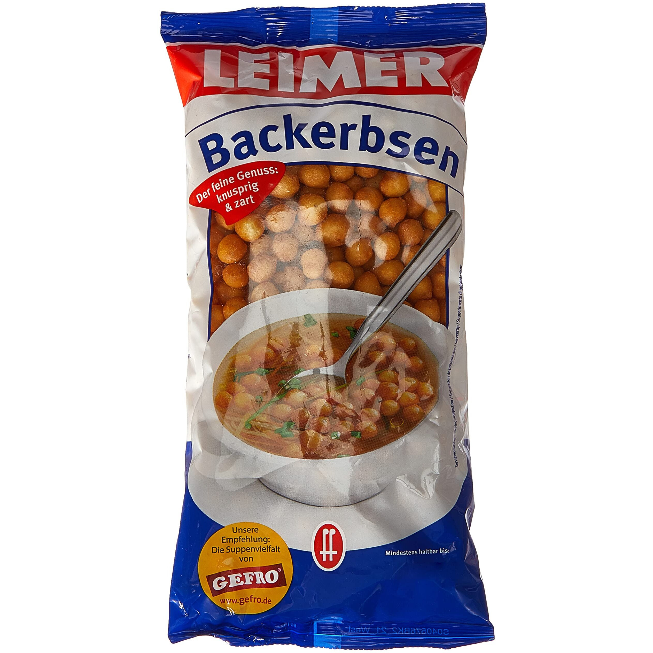 Leimer Backerbsen/Soup Pearls (200 G)