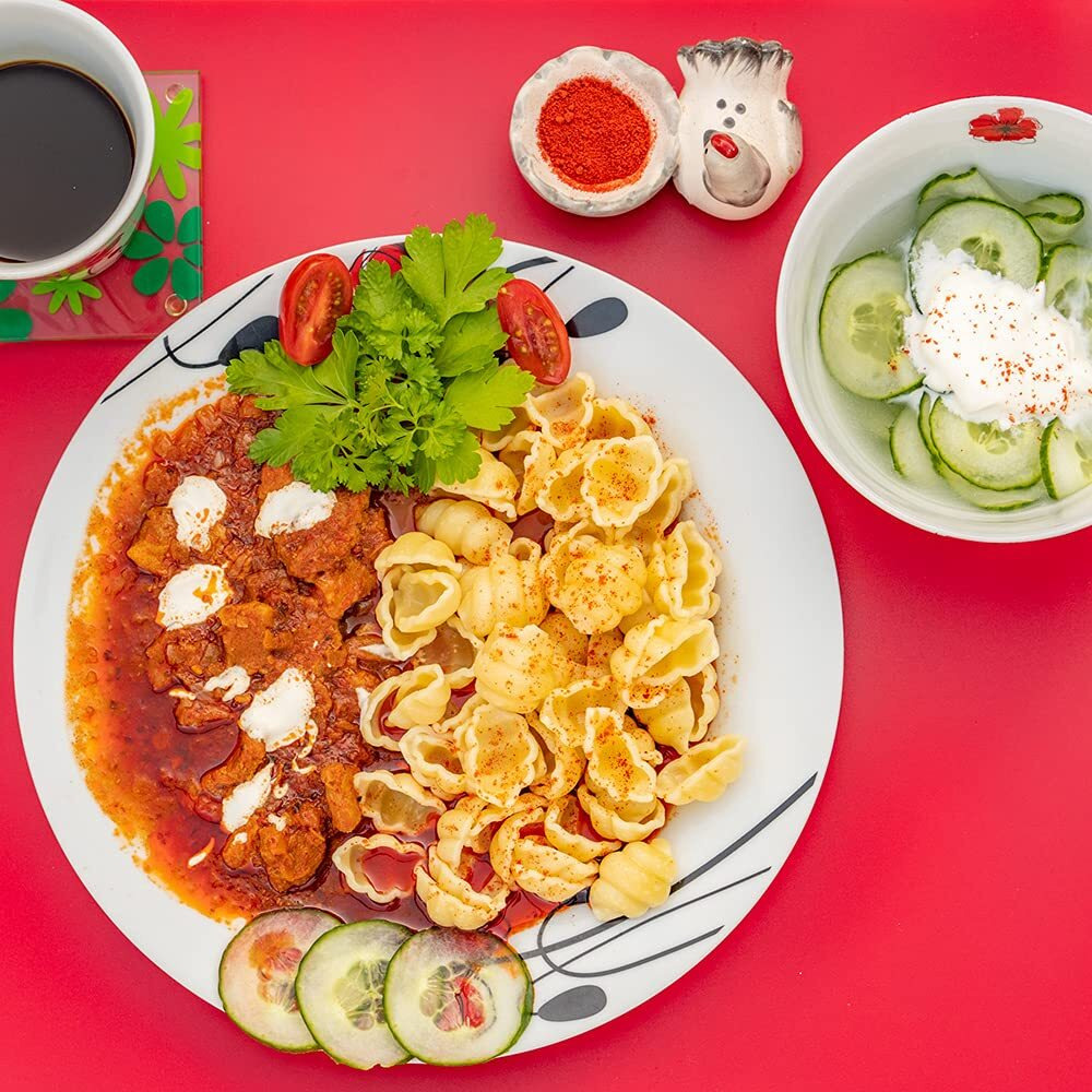 Menol Spices Authentic Hungarian Hot Paprika Powder (Hot, 3.5Oz / 100G) Very Spicy Gourmet Quality, Produced In Region Of Szeged, Hungary, Incredible Flavor, Freshly Ground