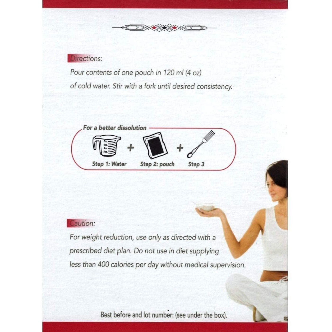 Protidiet High Protein Instant Pudding Mix (7-5.7 Oz Pouches) (Vanilla)