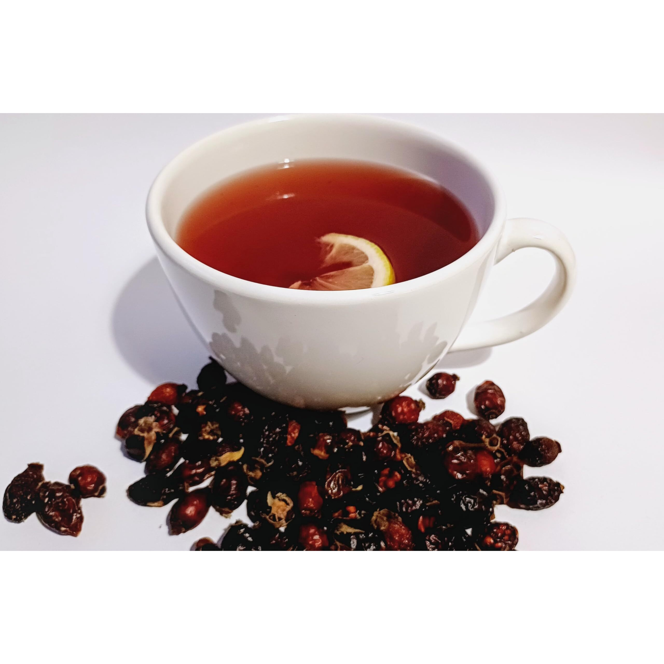 Hawthorn Berry Tea - 56 Grams - Hawthorn Berries Whole Herbal Tea - Resealable Bag - 56 Grams - Premium Quality (Hawthorn Berries)