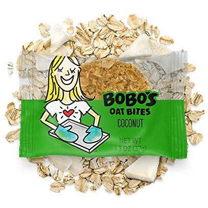 Bobo's Oat Bars Gluten Free Bobo's Bites 2 Flavor Variety Bundle, (1) Each Coconut And Lemon Poppyseed (6.5 Ounces)