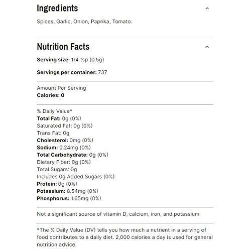 Spiceology - Pizza Pie Salt Free Seasoning - Use On French Fries, Pulled Pork, Chicken, Beef, Pizza, Bread, Chili, Mac N' Cheese - 13 Oz