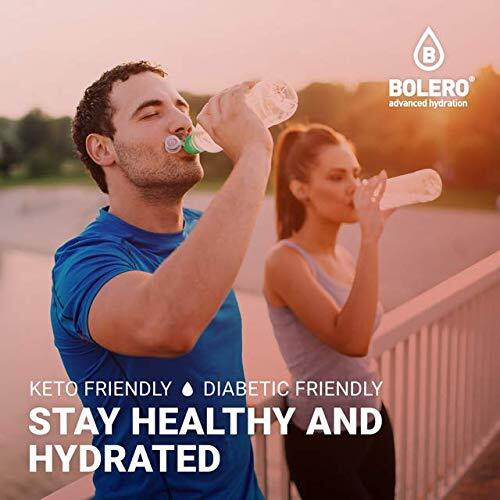Bolero - Berry Blend Flavored, Sugar Free And Low Calorie Powdered Drink Mix, Makes 1/2 Gallon For Strong Flavor Or 1 Gallon For Mild Flavor, 12 Large Sachets - Europe's Favorite Drink Mix