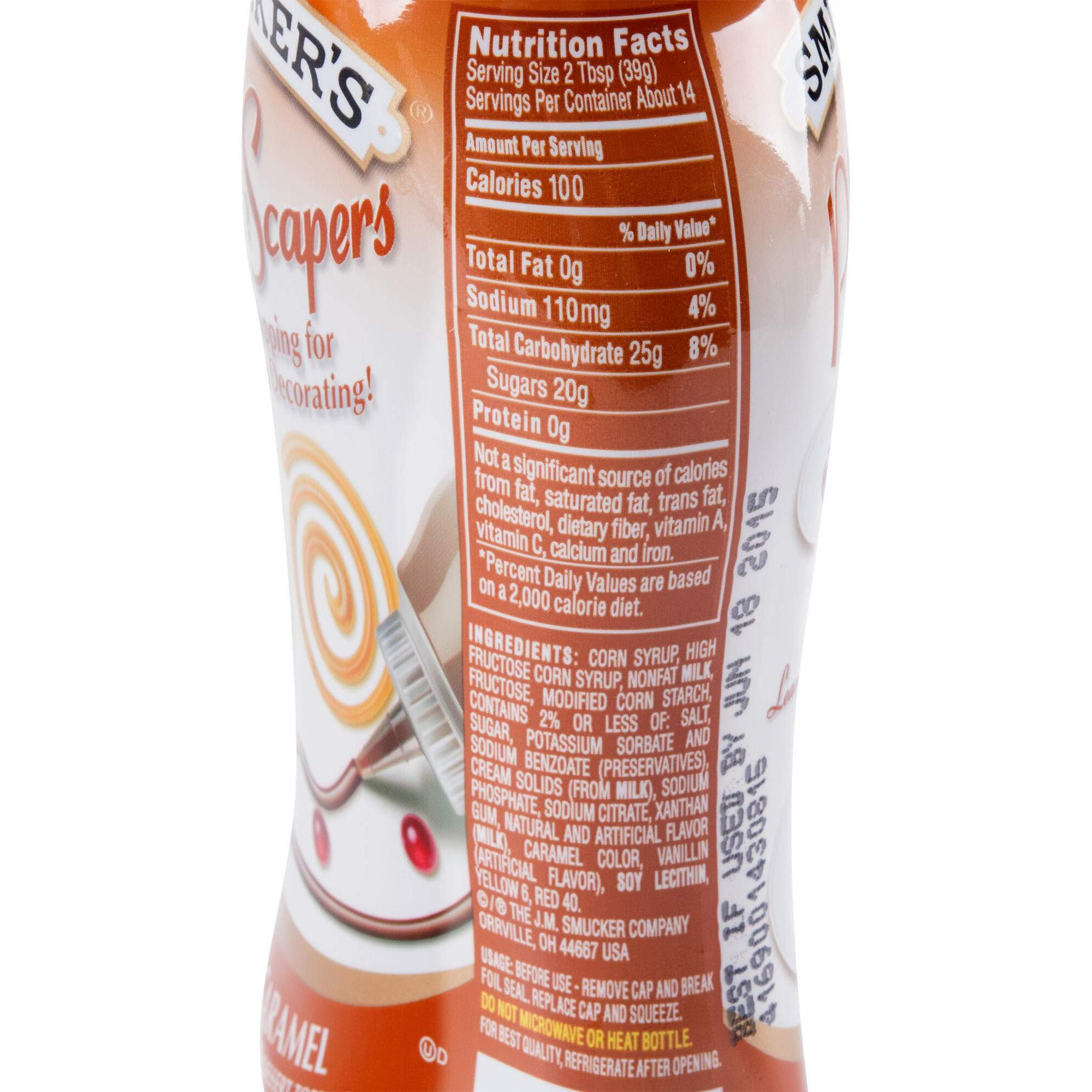 Smucker's Platescraper Plate Decorating Dessert Topping, 19.5 Fl Ounce