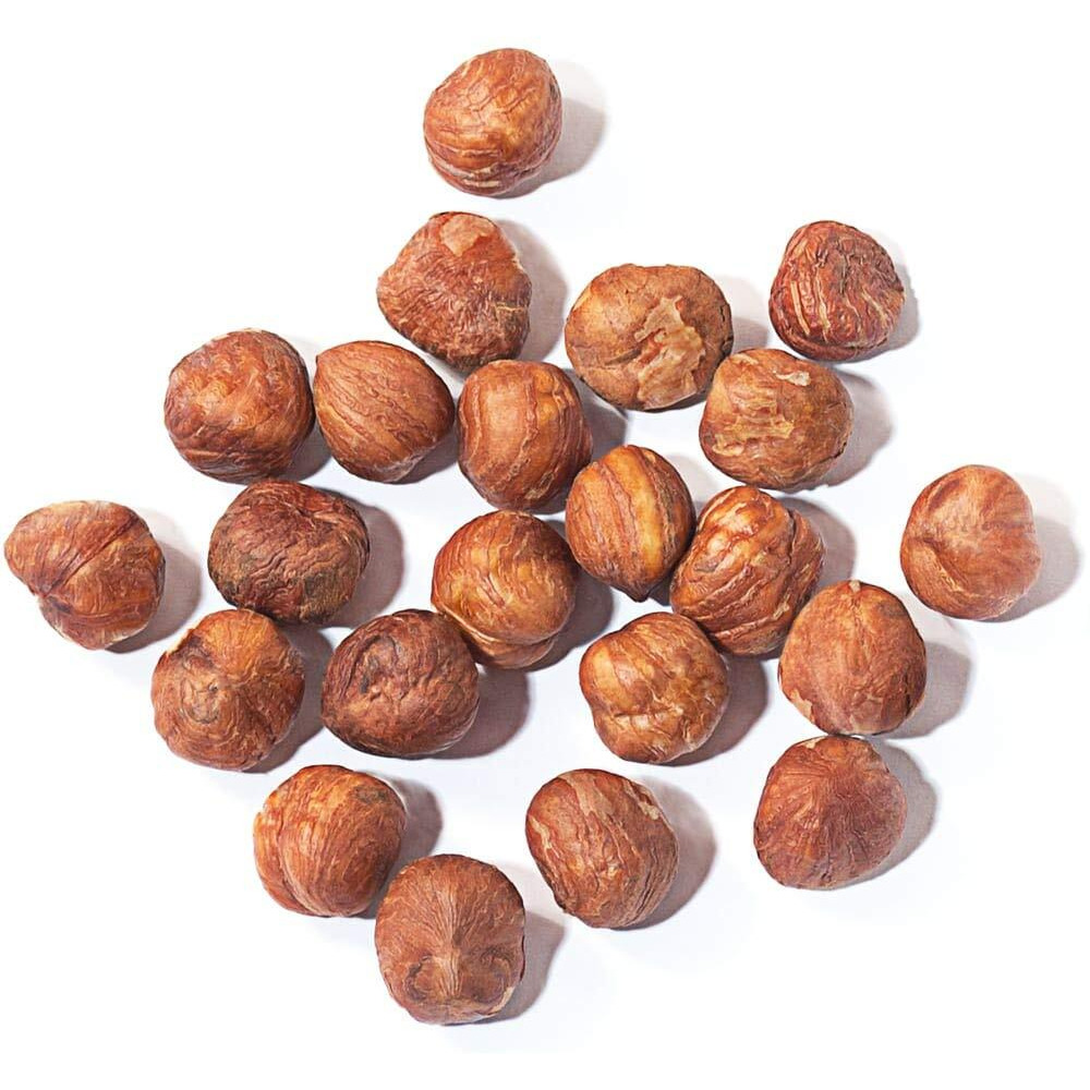 Food To Live - Raw Hazelnuts, 8 Ounces Non-Gmo Verified, Filberts, Whole Nuts, No Shell, Unsalted, Kosher, Vegan, Bulk. Wholesome Snack. Rich In Vitamin E. Great For Baking, Trail Mixes.
